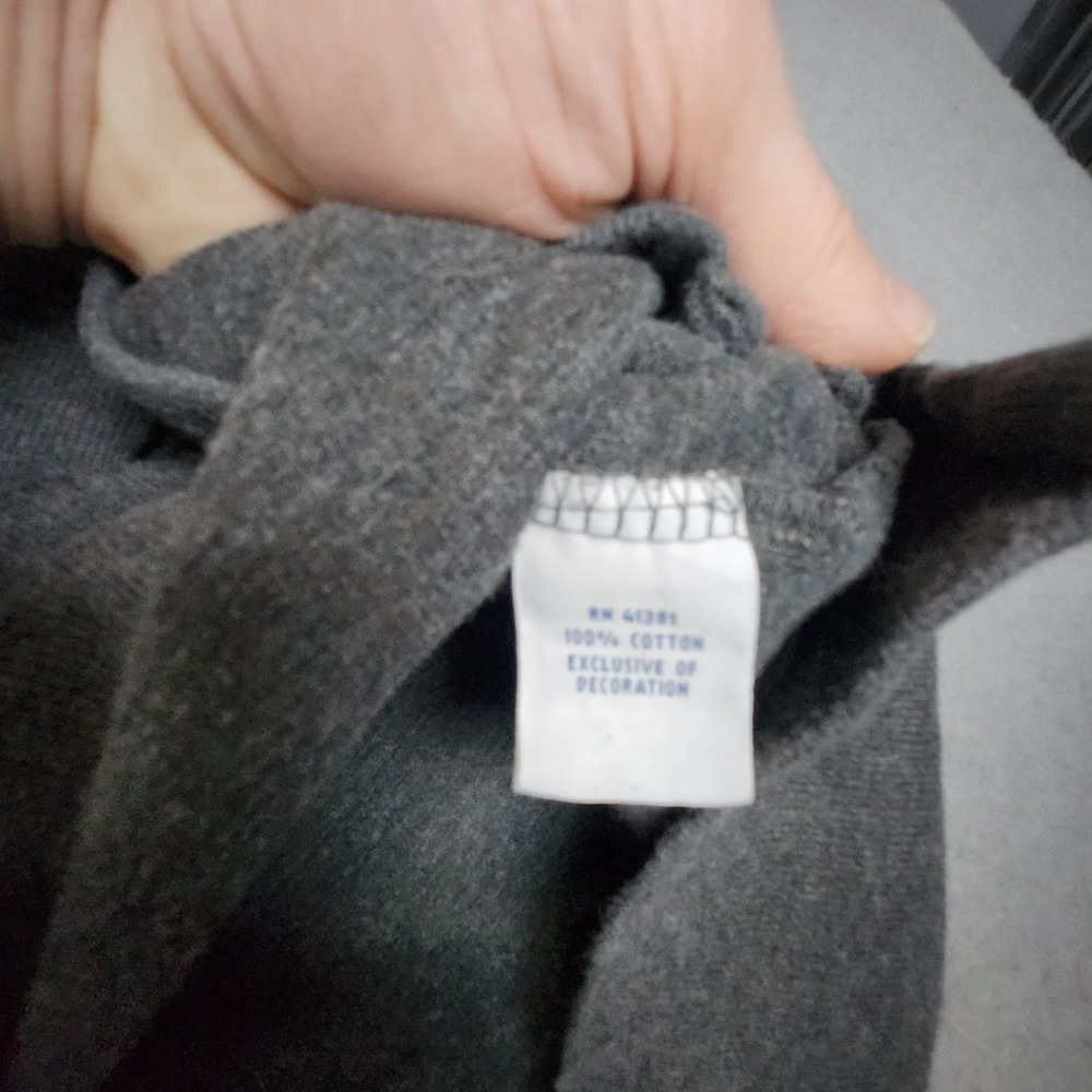 Polo Ralph Lauren Sweater Mens 3XB Charcoal Gray Quarter Zip Estate Rib Pullover - Picture 8 of 11